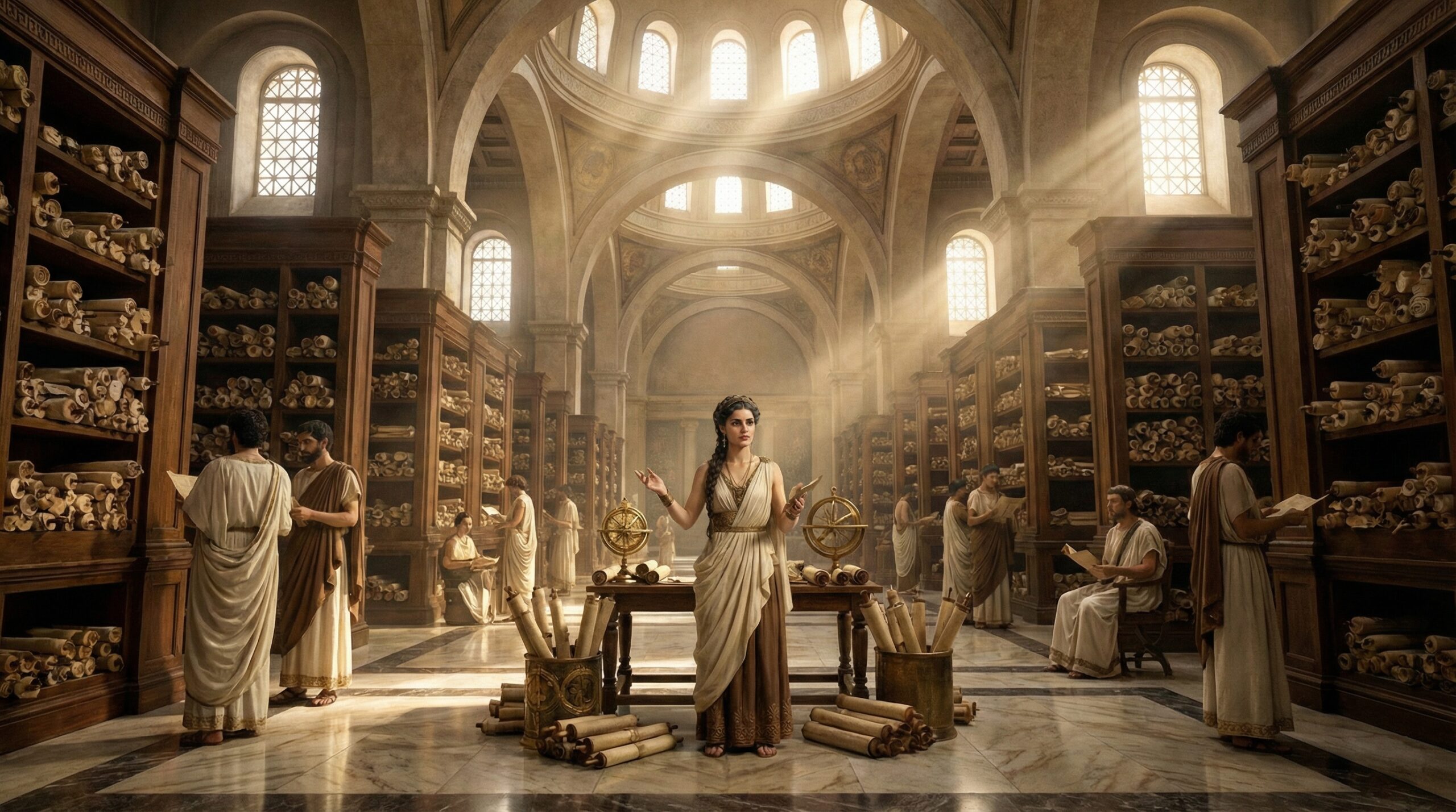 Library Of Alexandria Library Of Alexandria