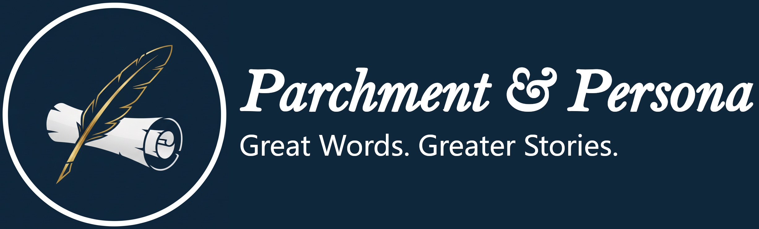 Parchment and Persona Logo Parchment and Persona Logo